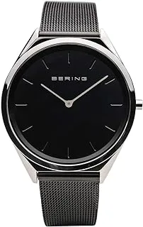 BERING Unisex Analogue Quartz Watch with Stainless Steel Strap 17039-102