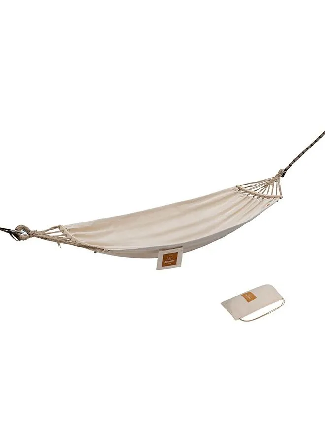 Naturehike Dc-G00-Sail-(Sail-Boat) Wrapped Anti-Rollover Cotton Canvas Hammock-Widen-Beige