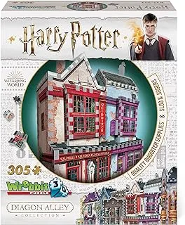 Wrebbit Puzzles W3D-509 Harry Potter 3D Puzzle, Mehrfarbig