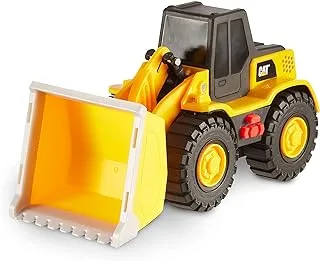 CAT Funrise terpillar Light & Sound Tough Machines 10 Inches Battery Operated - Front Loader - 82286, Yellow