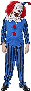 Karnival Costumes 84554 Halloween Evil Clown Costume, Boys, Black & White, X-LARGE