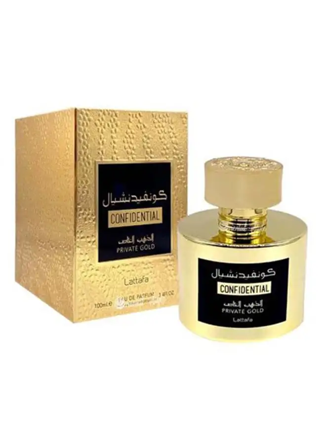 Lattafa Confidential Private Gold EDP 100ml