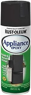 Rust-Oleum Stainless steel enamel, Black 12 ounces OZ. SPRAY 330146