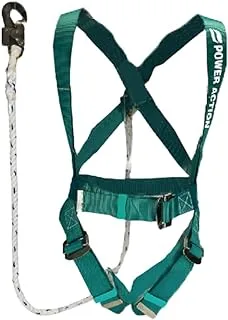 Sulfur Sulfar Power Action SH01 Safety Harness Made From Conventional Polyester Ribbon High Grade Material (Green)