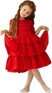 Hayati Girl Dress Red Party Chic 2-3 Years