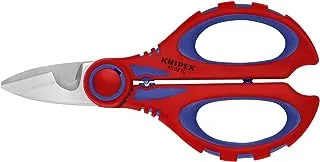 KNIPEX Tools 95 05 10 SBA Electricians' Shears with Crimp Area for Ferrules, 6.25-Inch