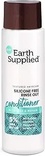 Earth Supplied Silicone Free Rinse Out Conditioner with 5% Shea Butter 13oz