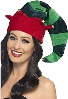 Smiffys 46756 Unisex Plush Elf Hat (One Size)