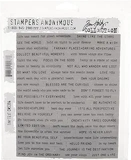 StampersA Cling Stamp THoltz Tiny Text