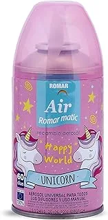 Air Romar Matic Unicorn Happy World Air Freshener Refill 250ml