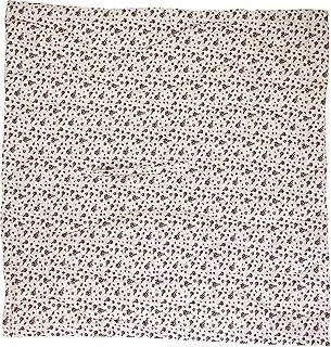 Nuuroo Birke Organic Cotton Plain Playmat, 120 cm x 120 cm Size, Autumn Leaf