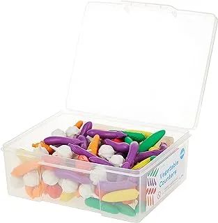 EdX Education Vegetable Counters Toy, Multicolor