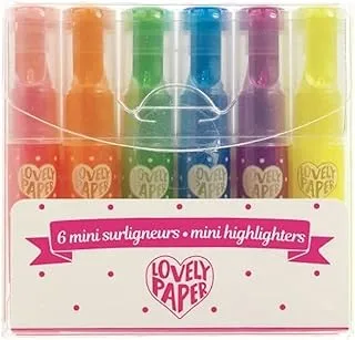 Djeco Mini Highlighters 6 Pieces Set