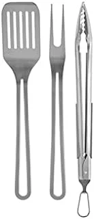 Dubai Garden Centre BBQ Spatula, Fork and Tongs Set