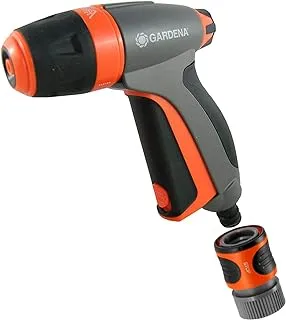 GARDENA 32117 Metal Fully Adjustable Spray Gun with Built in Flow Control