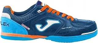 Joma 2133 Top Flex Shoes for Unisex, Size 44, Navy Blue/Royal Blue/Indoor