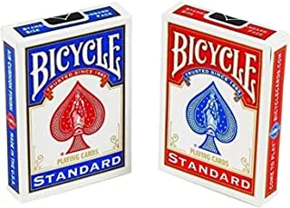 Bicycle Standard Playing Cards - Red & Blue (Pack Of 2)