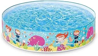 Intex 4' Duckling Snapset Pool , Black , 122cm x 25cm , JA58477NP