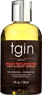 tgin Argan Replenishing and Hair Body Serum for Natural Hair, 4oz