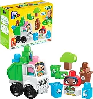 MEGA BLOKS Green Town Sort & Recycle Squad building set (19 pieces)