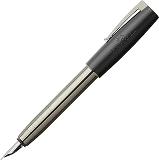 Faber-Castell Loom Gunmetal fountain pen, M, anthracite shiny