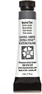 Daniel Smith Extra Fine Watercolor Paint, 5ml Tube, Neutral Tint, 284610229, 1.7 Fl Oz (Pack of 1)