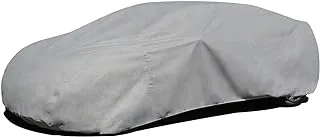 Budge Rain Barrier Car Cover, Outdoor, Water-Resistant, Breathable, Cover Fits Cars Up To 200