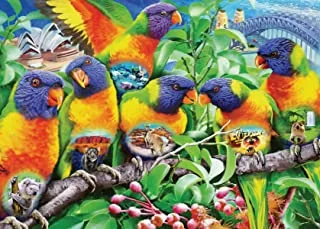 Ravensburger Land of The Lorikeet 1000 Piece Jigsaw Puzzle for Adults - 16815 Every is Unique, Softclick Technology Means Pieces Fit Together Perfectly