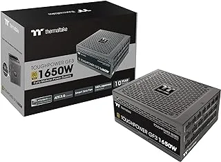 Thermaltake Toughpower GF3 1650W 80+ Gold Full Modular Power Supply - SLI/Crossfire Ready ATX 3.0 Standard, PCIe Gen.5 12VHPWR Connector Included - Black, 1650