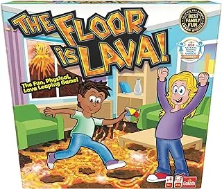 Endless Games The Floor is Lava Interactive Board Game for Kids and Adults (Ages 5) Fun Party, Birthday, and Family Play Promotes Physical Activity Indoor and Outdoor Safe