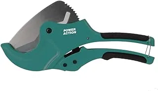 Sulfar Power Action Power Action PC63 63MM PVC Pipe Cutter 63MM 2-1/2'' Cutting Diameter Made Of High Grade Aluminum Chrome Plated Surface & Plastic Coated Surface