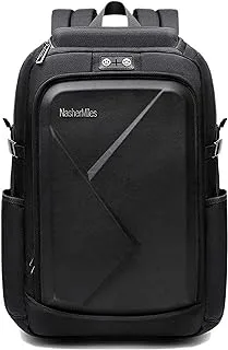 Nasher Miles Black Apo Laptop Backpack 14 L