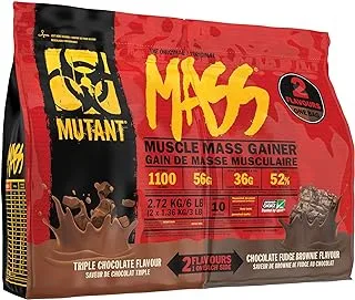 Mutant Mass Dual Chamber 2.72kg Choc & Choc Fudge Brownie