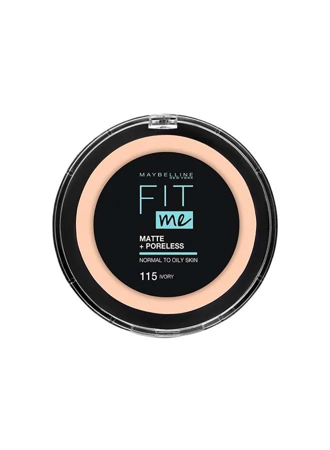 MAYBELLINE NEW YORK Fit Me Matte & Poreless Powder 115 Ivory