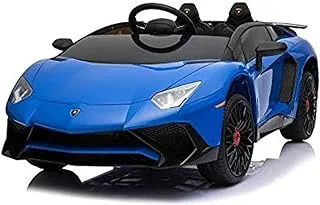 12v7a ride on lamborghini aventador Blue