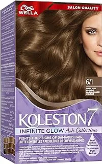 Wella Koleston Supreme Hair Color Infinite Glow Ash 6/1 Dark Ash Blonde