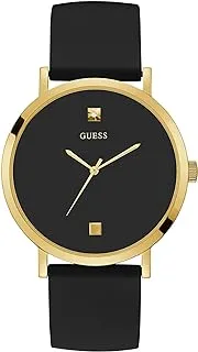 GUESS Mens Quartz Watch, Analog Display and Silicone Strap W1264G1