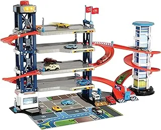 Simba Dickie City Parking Garage With 4 Vehicles, Multi-Colour