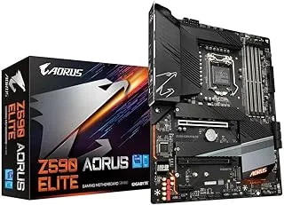 جيجابايت Z590 AORUS ELITE اللوحة الأم Intel Z590 Express LGA 1200 ATX