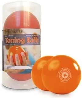 STOTT PILATES Toning Ball, Two-Pack