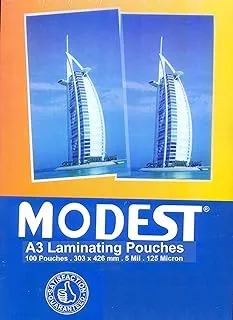 Modest A3 Laminating 125 Micron 100 Pouches