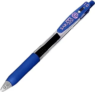 Zebra Sarasa Clip Pen 1.0, Blue (JJE15-BL)