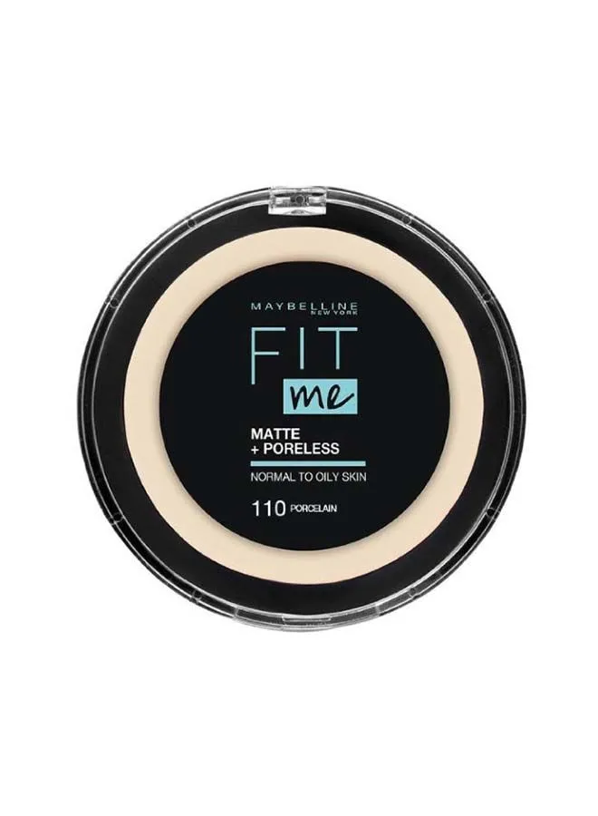 MAYBELLINE NEW YORK Fit Me Matte & Poreless Powder 110 Porcelain