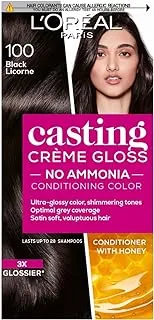 لوريال باريس Casting Creme 100 Gloss Black 1pkt