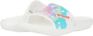 Crocs Classic Cozzzy Fuzzy Platform Printed Sandals unisex-adult Clog