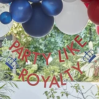 Queen's Jubilee Party Like Royalty Bunting