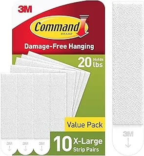 Command™ 20 lb White Picture Hanging Strips, 10 Pairs, PH217-10NA