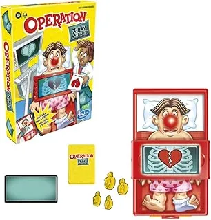 Hasbro Gaming Operation X-Ray Match Up Board Game for Kids Ages 4 and Up, Multicolor