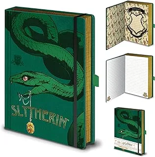 Grindstore HARRY POTTER - INTRICATE HOUSES SLYTHERIN (PREMIUM A5 NOTEBOOK)