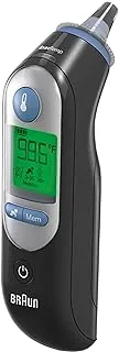 Braun ThermoScan 7 – IRT6520 B Digital Ear Thermometer for Adults, Babies, Toddlers and Kids – Fast, Gentle, and Accurate Results - Black